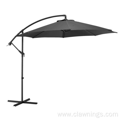 Aluminum Hanging Patio Adjustable SunShade Beach Umbrella